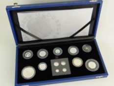 ROYAL MINT THE QUEEN'S 80TH BIRTHDAY COIN COLLECTION, including Maundy money, in original box with