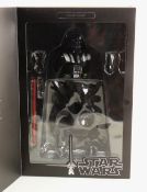 STAR WARS DARTH VADER FIGURINE BY MEDICOM TOYS, boxed, accessories loose within Condition Report: