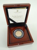 ROYAL MINT THE 50TH ANNIVERSARY OF DECIMAL DAY 2021 UK 50P GOLD PROOF COIN, in original box with