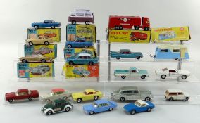 VINTAGE DIECAST TOYS, comprising boxed Budgie Toys, Corgi and Dinky vehicles