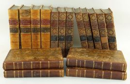 BINDINGS: HUME (DAVID) The History of England, 1818, 8 vols, calf, gilt tooled spines; MACAULEY (