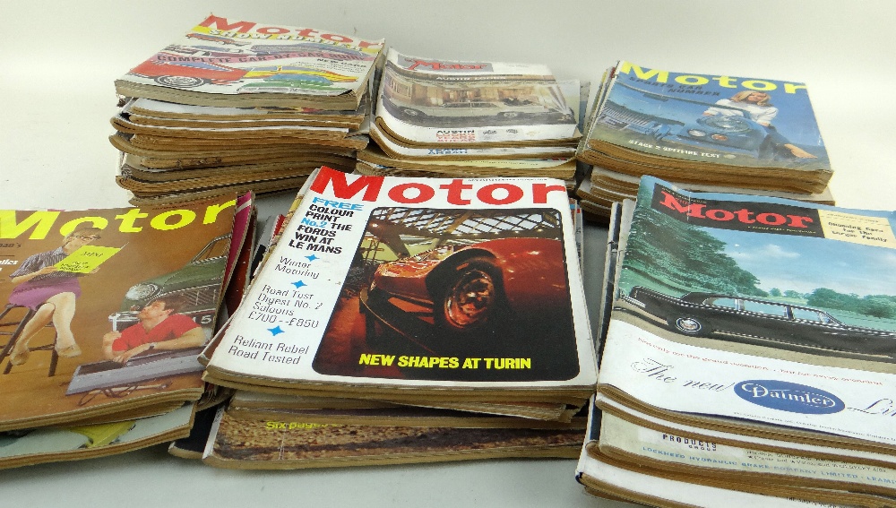 QUANTITY OF MOTOR MAGAZINES DATING FROM THE 1950s & 1960s including 'Show Numbers' - Image 2 of 2