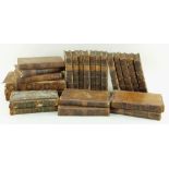 ASSORTED ANTIQUARIAN BOOKS including 'The Adventurer', 1754, 2nd Edition, volumes 1-4, 'Letters Writ