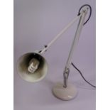 TERRY & SONS VINTAGE ANGLEPOISE LAMP on circular base