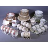 ROYAL STAFFORD OLDE ENGLISH GARDEN TEAWARE and an assortment of other Staffordshire teaware