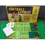 SUBBUTEO FOOTBALL EXPRESS box with good contents including 16 teams (most complete), also a cloth