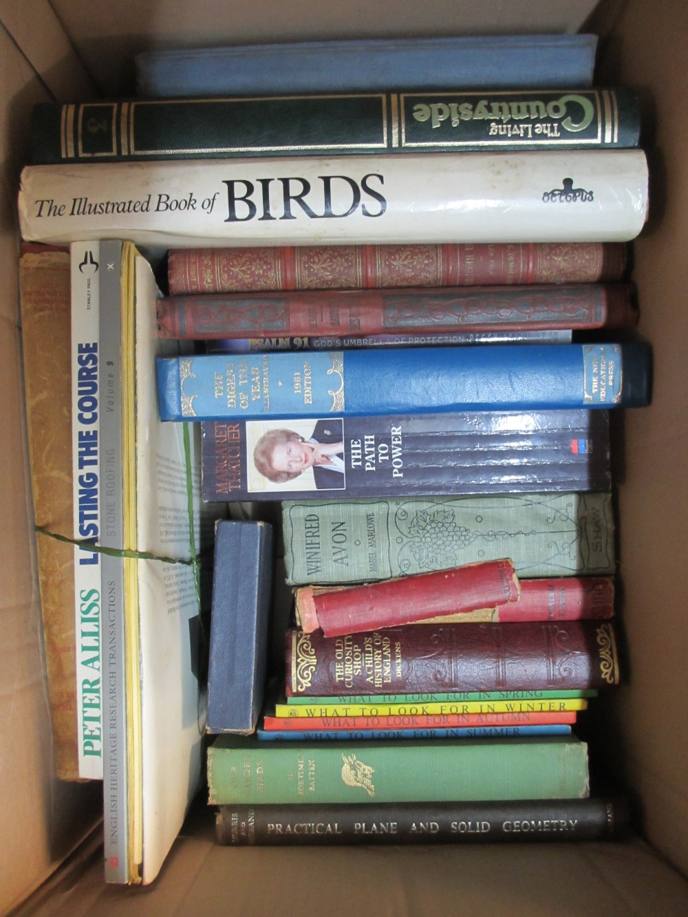 VINTAGE & LATER BOOKS, in six boxes, Antiques, Travel, Spike Milligan, pocketbooks and others - Image 6 of 7