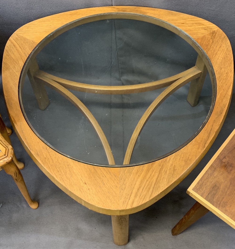 MID-CENTURY & LATER OCCASIONAL TABLES to include a stylish teak example with glass inset and - Image 2 of 4