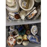 ROYAL ALBERT SILVER BIRCH PLATES, other Staffordshire teaware, Blue & White ware, Delph items ETC (2