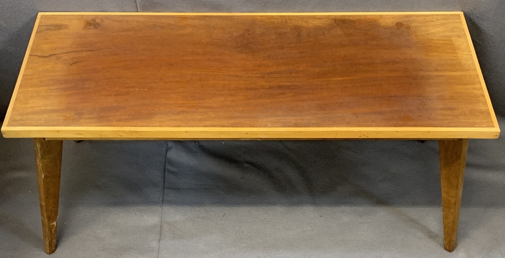 MID-CENTURY & LATER OCCASIONAL TABLES to include a stylish teak example with glass inset and - Image 3 of 4