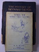 CHILDREN'S BOOKS (2) - The History of Raynard The Fox by F S Ellis with devices by Walter Crane,