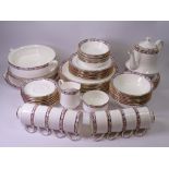 ROYAL ALBERT HYDE PARK TEAWARE, approximately 60 pieces