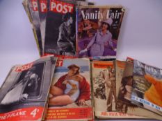 1940's & 1950's COPIES OF 'PICTURE POST' MAGAZINE, 30 ORIGINAL, twenty copies of 'Picture Goer' 1940