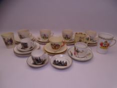 ROYAL DOULTON BUNNYKINS, NURSERY WARE, Welsh Lady teaware and commemoratives