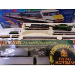 HORNBY TRAIN SETS (2) including the Flying Scotsman and The Intercity 225, both in original boxes (