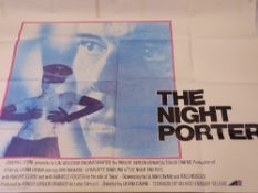 QUAD MOVIE POSTER printed by Leonard Ripley & Company, 76cms H and 100cms W for cult movie The night