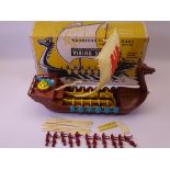 TOYS - boxed Authentic Production of a Viking Ship by Renwal