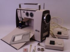 ELNA LOTUS COMPACT ELECTRIC SEWING MACHINE, Swiss made, portable