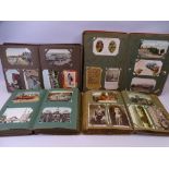 VINTAGE POSTCARDS approximately 1200 contained in four albums, mainly UK, including Seaside,