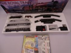 HORNBY THE ROYAL TRAIN ELECTRIC TRAIN SET in apparently mint, boxed and unused condition