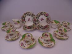 PARAGON CHINA & CROWN STAFFORDSHIRE TEAWARE a mixed quantity