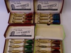SPORTING MEMORABILIA - 'Another Set of The Famous Match Winner Darts', three boxed sets and a Top
