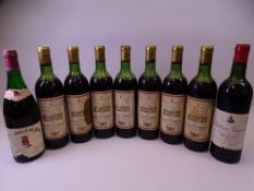 VINTAGE WINES to include 1964 Chateau Giscours, 1970 Special Reserve and 7 bottles of 1969 Chateau