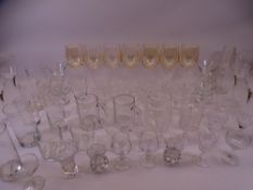 CUT, COLOURFUL & OTHER DRINKING GLASSWARE, a quantity