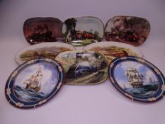 BRADFORD EXCHANGE BOXED & OTHER COLLECTOR'S PLATES, a quantity by Davenport, Royal Doulton and