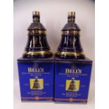 WADE BELLS SCOTCH WHISKY COMMEMORATIVE DECANTERS (2), The Prince of Wales' 50th Birthday 1948 -