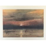 WILLIAM SELWYN print - Sunset 242/500, 41 x 58cms