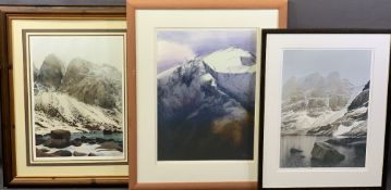 ROB PIERCY prints - Coire Mhic Fhearchair 262/500, 56 x 40cms, Foel Goch/Elidir Fawr 34/200, 61 x