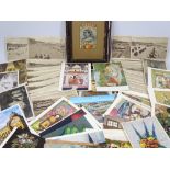 RAPHAEL TUCK & SONS NEW STOCK POSTCARDS OF RHYL, approximately 60 plus others including a Queen