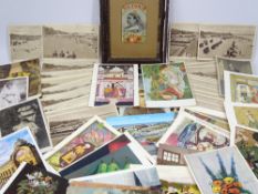 RAPHAEL TUCK & SONS NEW STOCK POSTCARDS OF RHYL, approximately 60 plus others including a Queen