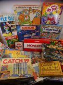 VINTAGE & LATER BOARD, TABLE & CONSTRUCTION GAMES including Monopoly, Battleship, Meccano