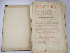 1712 BOOK OF THE BIBLE, History of The Old & New Testament extracted from The Sacred Scriptures, The