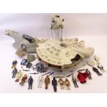 STAR WARS MILLENIUM FALCON 1979 KENNER PRODUCTS, other models and a quantity of figurines 1977 and