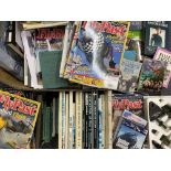 BOOKS - covering Lancaster's WWII, also, a large quantity of Fly Past magazines and Atlas Editions