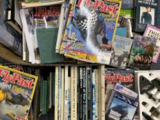 BOOKS - covering Lancaster's WWII, also, a large quantity of Fly Past magazines and Atlas Editions