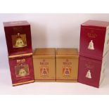 WADE BELLS SCOTCH WHISKY, Bell decanters (6), boxed with contents to include 2 x Limited Edition