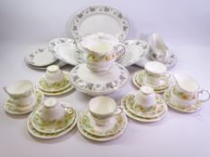 DUCHESS GREANSLEAVES TEA & DINNERWARE and Ridgway White Mist tea and dinnerware