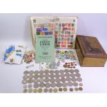 VINTAGE & LATER HALF CROWNS and other British and overseas coinage with a Whirlwind album of World