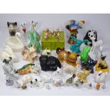 SYLVAC, ROYAL DOULTON, Dartmouth, USSR animal and bird figurines, a good mixed collection