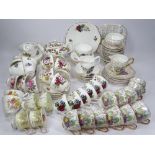 TEAWARE - Foley, Queen Anne, Paragon and others, a large mixed assortment of patterns