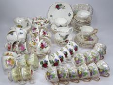 TEAWARE - Foley, Queen Anne, Paragon and others, a large mixed assortment of patterns