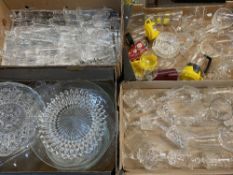 GLASSWARE - mixed drinking and other, a large assortment