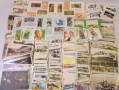 POSTCARDS - a vintage assortment, approximately 75 plus, 1923 postmarked Penny Red, Brooke Bond