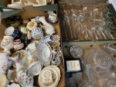 AYNSLEY COTTAGE GARDEN & PEMBROKE CABINET WARE, also other china and pottery and a good quantity