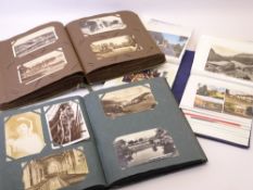 POSTCARDS - a fine assortment, vintage and other, approximately 400 in three albums