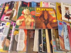 GENTLEMAN'S VINTAGE GLAMOUR MAGAZINES - Playboy, Playgirl, Playmen International 1966 - 1981, 43,